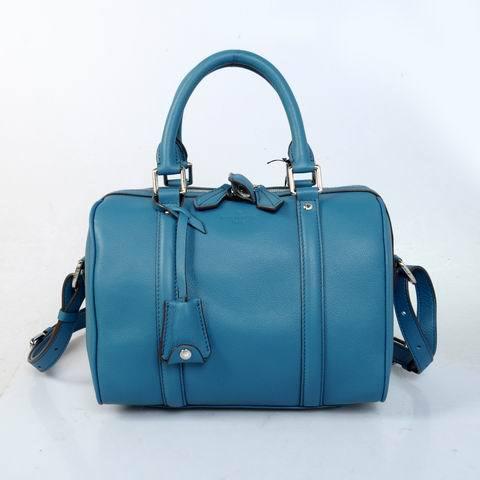 2013 Louis Vuitton M48851 light blue Handbag