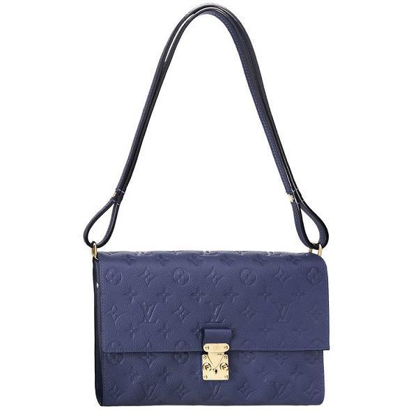 2013 Louis Vuitton Monogram Empreinte fascinante bag M40787 blue Bags