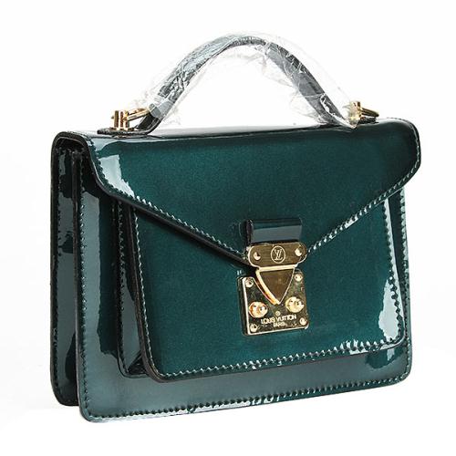 Louis Vuitton Monogram Vernis M91581 dark blue Bags
