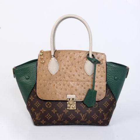 2013 louis vuitton monogram majestueux tote bag pm n91284 green Handbags