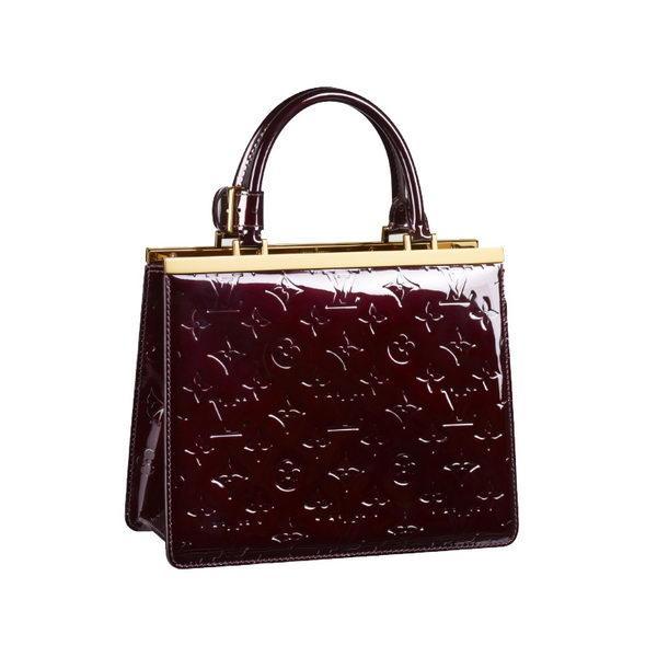 Louis Vuitton Monogram Vernis Deesse PM M91749 Amarante Bags