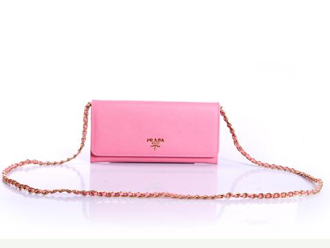 2013 Prada 1M1290 pink Handbags