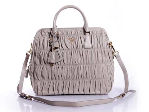 2013 Prada B1336L light grey Bag