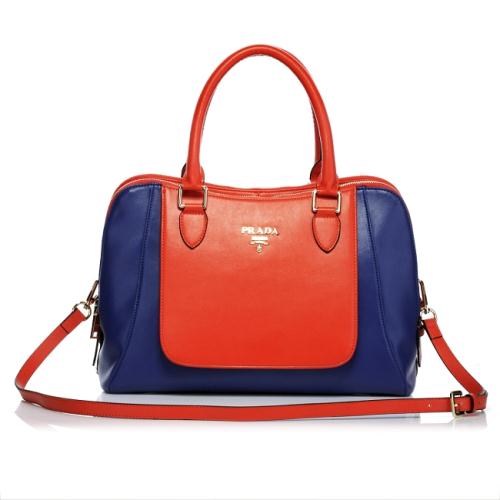 Prada handbag 8026 blon orange Bag