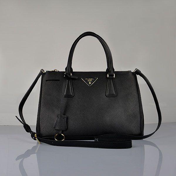 2013 Prada handbag 8618 black Handbags