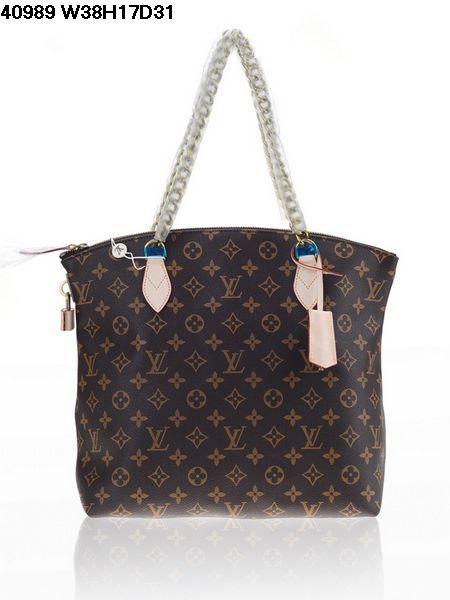 2014 Louis Vuitton monogram canvas chain bag lockit m40989 Handbag