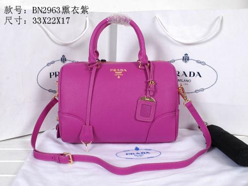 2014 Prada BN2963 lavender purple Handbags