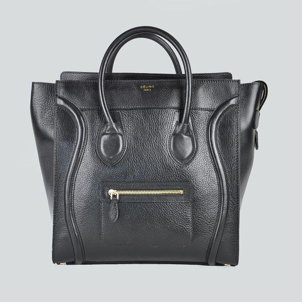 2011 Most popular Celine Boston Smile Tote Handbags Black 98170 Bags