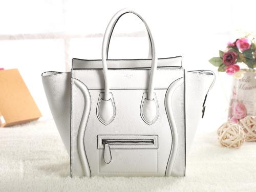 2013 Celine luggage tote original leather 3308 white Bags