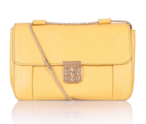 2014 chloe handbag 181626 yellow Handbags