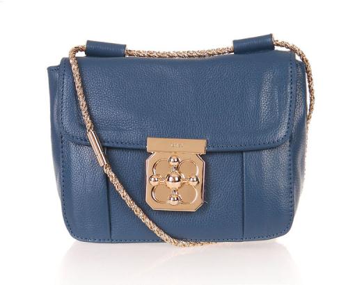 2014 chloe handbag 181624 blue Bags