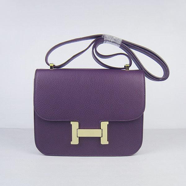 Hermes 2011 new style Constance Bag Available H017 Purple Bag