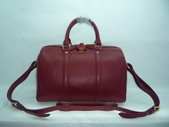 Louis Vuitton Sofia Coppola Bag PM m93457 Suede Calf Leather red Handbag