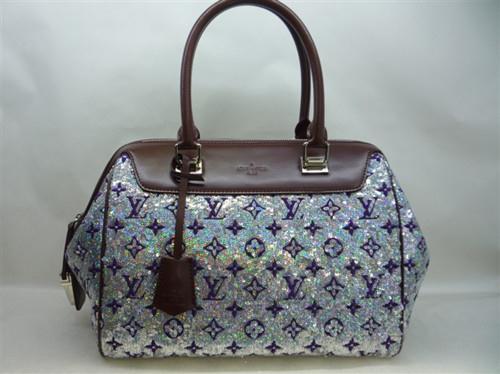 2012 Louis Vuitton M93496 silver coffee Bags