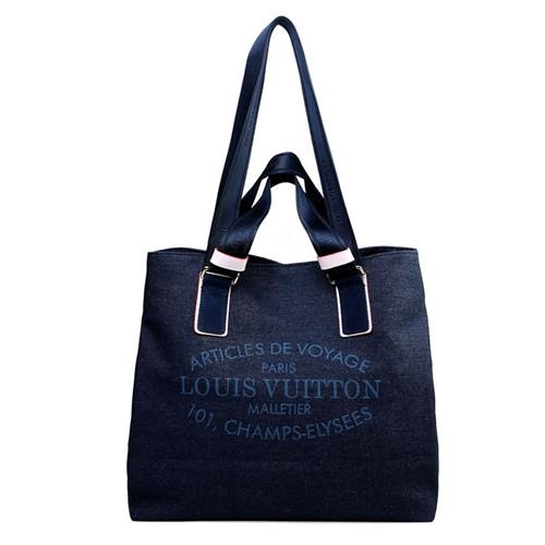Louis Vuitton Monogram Denim Cabas GM M94148 blue Handbags