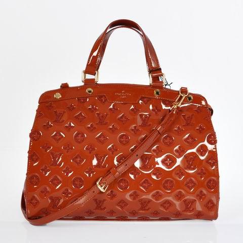 2012 Louis Vuitton monogram vernis handbag M91616 coffee Handbag