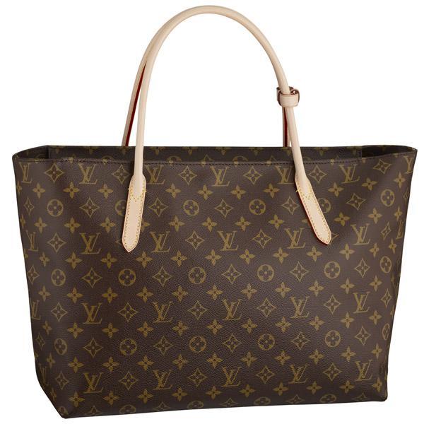 2012 Louis Vuitton Monogram Canvas handbag Raspail MM M40607 Bag