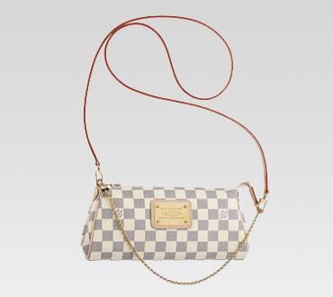Louis Vuitton handbag damier azur canvas eva clutch n55214 Bags