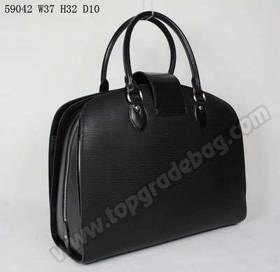 Louis Vuitton Epi Leather PontNeuf GM Black M59042 Handbag