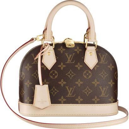 Louis Vuitton M53152 Monogram Canvas Alma BB Khaki Bag