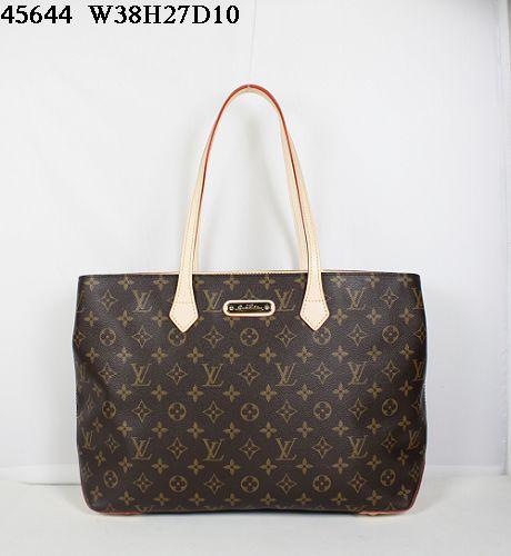 Louis Vuitton handbag monogram canvas wilshire mm m45644 Handbag