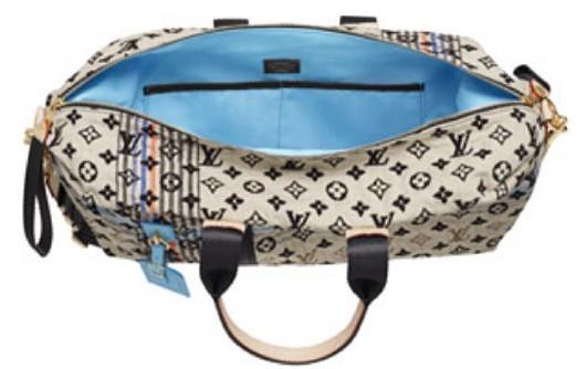 Louis Vuitton Spring Summer 2010 Tuareg M40360 Blue Handbags