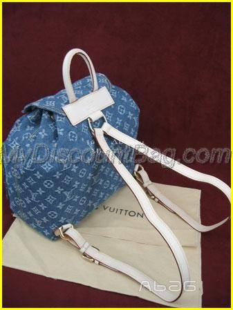 Louis Vuitton Monogram Denim Sac 264 Handbag
