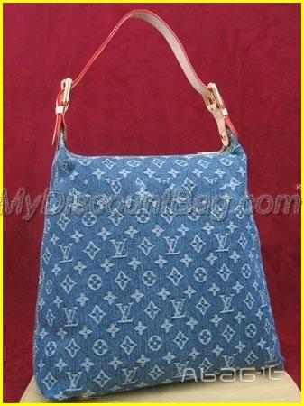 Louis Vuitton Denim Monogram Baggy 261 Handbags