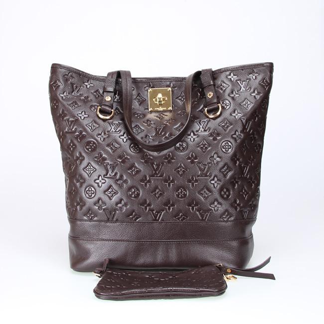 Louis Vuitton Monogram Empreinte Citadine PM M40516 brown Bag