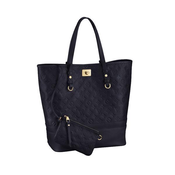 Louis Vuitton Monogram Empreinte Citadine PM M93239 black Bag
