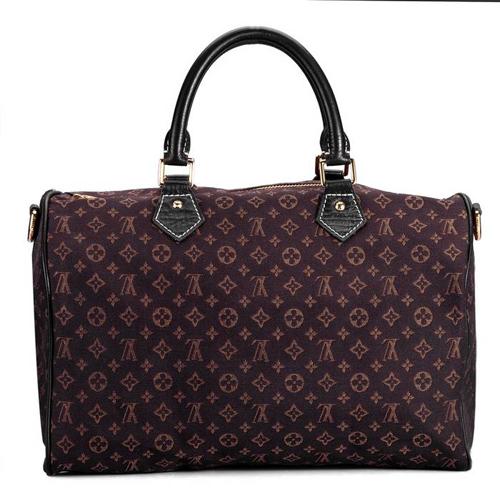 Louis Vuitton Monogram Idylle Speedy 30 with Strap M56702 FUSAIN Bag