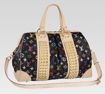 Louis Vuitton handbag monogram multicolore courtney gm m40261 (black) Bag