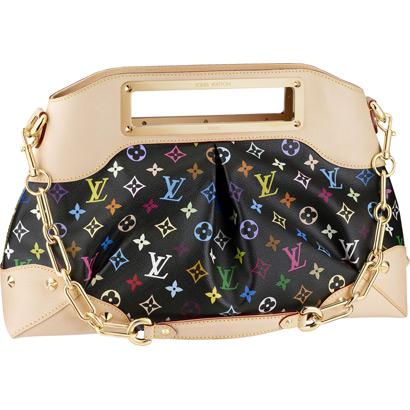 Louis Vuitton M40254 Monogram Multicolore Judy GM Noir Bags