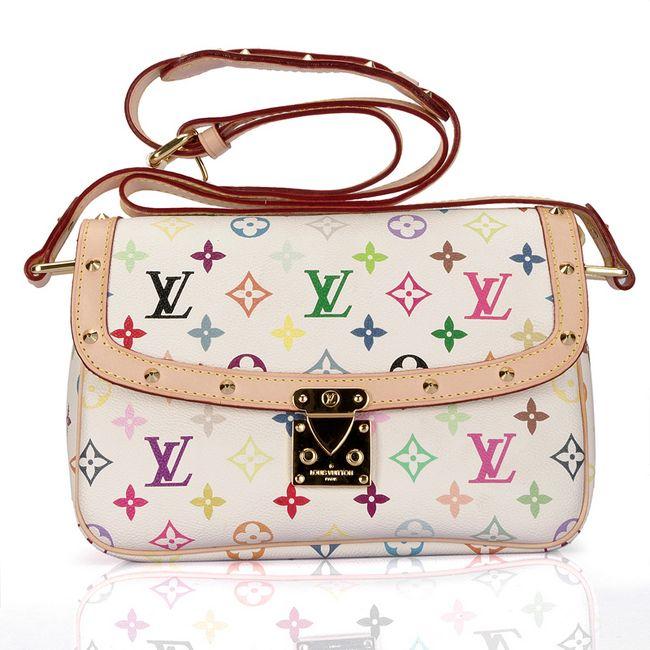 Louis Vuitton handbag Multicolor Sologne White M92661 Handbags
