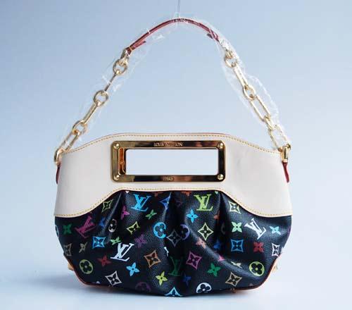 Louis Vuitton handbag monogram multicolore judy pm m40258 (black) Bag