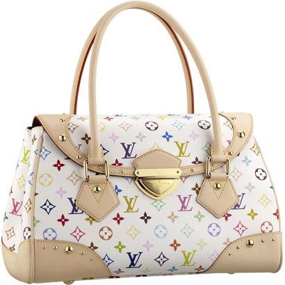 Louis Vuitton handbag monogram multicolore beverly gm black m40201 (white) Bag
