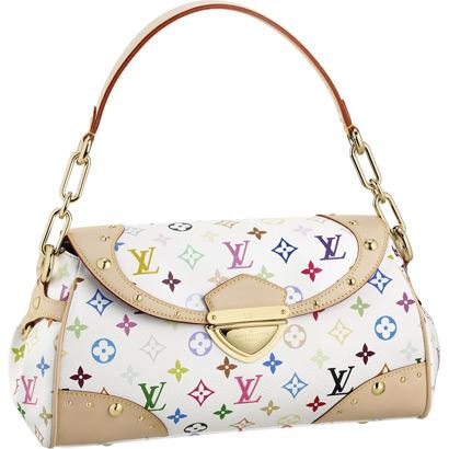 Louis Vuitton handbag monogram multicolore beverly mm m40203 (white) Bag