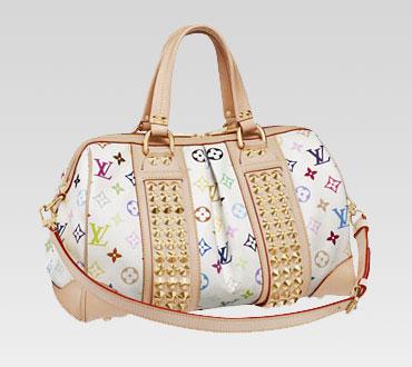 Louis Vuitton handbag monogram multicolore courtney mm m45641 (white) Handbags