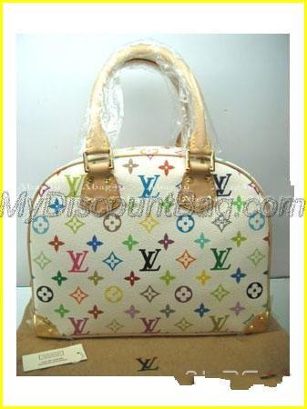 Louis Vuitton Multicolore Trouville M92663 white Bag