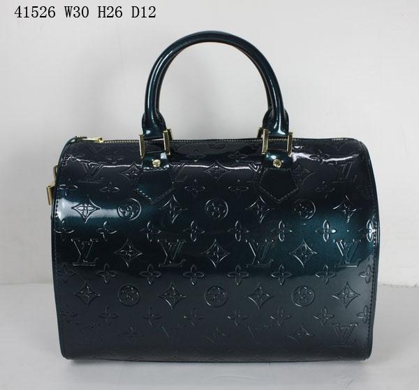 Louis Vuitton handbag monogram vernis 41526 Blue Handbag