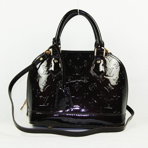 Louis Vuitton Monogram Vernis Alma Bag Coffee M91606 Bag