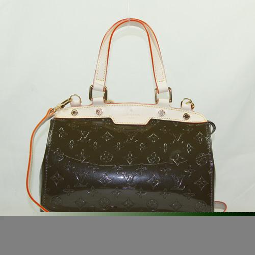 Louis Vuitton Monogram Vernis Brea PM Khaki M91622 Handbags