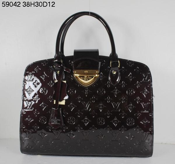 Luois Viutton Monogram Vernis 59042 amarante Bag