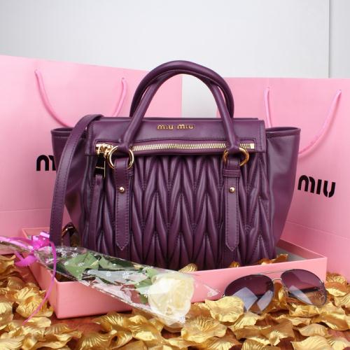 2014 Miu Miu 0955 purple Bags