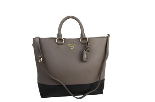 Prada PBR1713BB gray black Bags