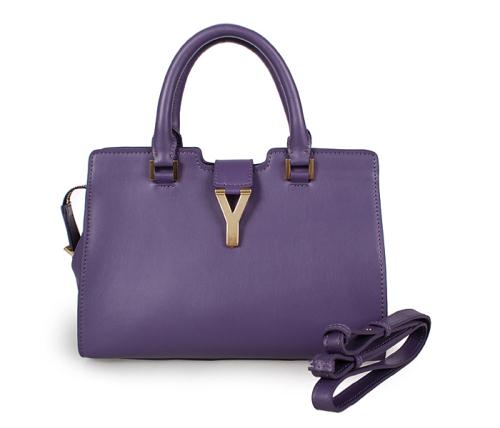 2014 YSL 8336 purple Handbags