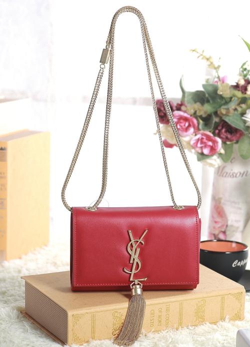 2013 YSL 5478 big red Handbags
